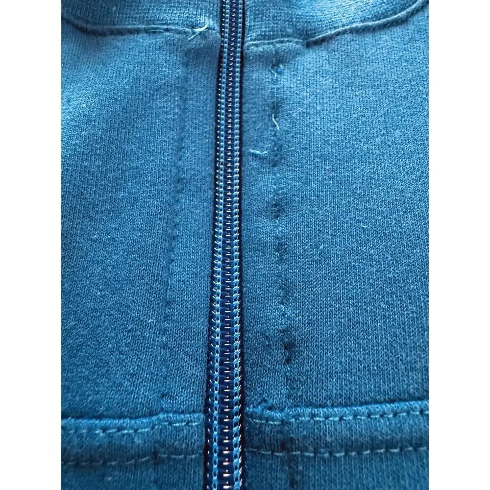 Italia Men’s Sweatshirt I.T.S Brand Made In Italy Sz Large Zip Up